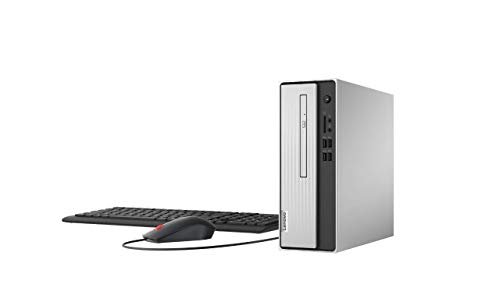 Lenovo IdeaCentre 3 Ordinateur de Bureau (Processeur AMD Ryzen 5 3500U, 512 Go SSD, RAM 8 Go, DVD±RW, WiFi 6, Windows 11 Home) Clavier et Souris USB (Black) - Mineral Grey, 90MV00LKIX – Image 6
