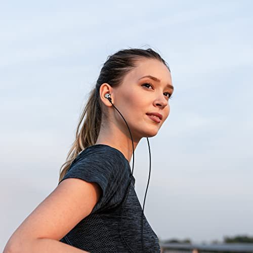 Écouteurs Intra-Auriculaires, Blukar Écouteurs Intra-Auriculaires Filaires Anti-Bruit Casque Ergonomique Stéréo avec Microphone pour iPhone, Smartphones Android et MP3 etc. – Image 8