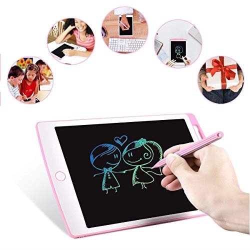 Nobes Ardoise Magique Jouet Fille 3 4 5 6 7 8 Ans, LCD Tablette D'écriture 8.5 Pouces Dessin Enfant Jeu Jouet Fille 2 3 4 5 6 Ans, Cadeau Jouet Jeux Fille 3 4 5 6 + Ans (Rose) – Image 6