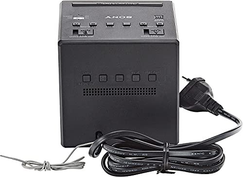 Sony ICF-C1TB Radio Réveil FM/AM, Double Alarme - Noir – Image 8