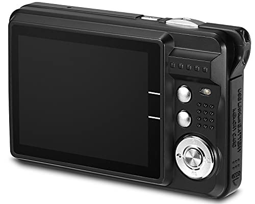 AbergBest Appareil Photo 21 Mega Pixels 2.7 LCD Rechargeable HD Digital Camera Caméra vidéo numérique pour Les étudiants, Les Enfants, Les Adultes (Noir) – Image 8