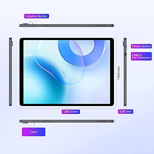 CHUWI Tablette Tactile 11 Pouces HiPad Plus,Tablette Android 11 avec 8 Go RAM+128 Go ROM,Processeur Mediatek MT8183 Octa Core 2.0Ghz,2176 x1600 FHD IPS,Caméra 8MP/13MP,7000 mAh,2.4G/5G WiFi,BT5.0 – Image 8