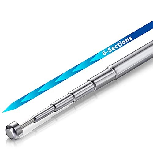 Bingfu Antenne Radio FM Intérieur Télescopique Antenne Chaine HiFi 75 Ohm pour Tivoli Sony Yamaha Onkyo Denon Pioneer Système Musique Bose Wave Bluetooth Récepteur Stéréo Amplifiee Tuner FM – Image 4