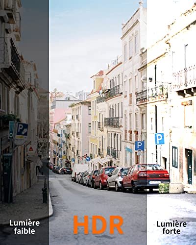 ThiEYE Dashcam Voiture HD 1080p, Écran LCD 3 Pouces, Petite Dash Cam Avant et Arrière pour Voitures, avec Compris Grand Angle 170°, Capteur G, Surveillance 24h Mode de Parking Caméra Embarquée Voiture – Image 5