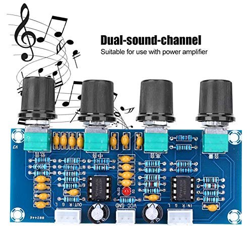 Amplificateur de puissance numérique, carte de préamplificateur Audio haute moyenne à 2 canaux sonores, Module d'amplificateur de son stéréo Hi-Fi pour haut-parleurs de bricolage de système audio – Image 4